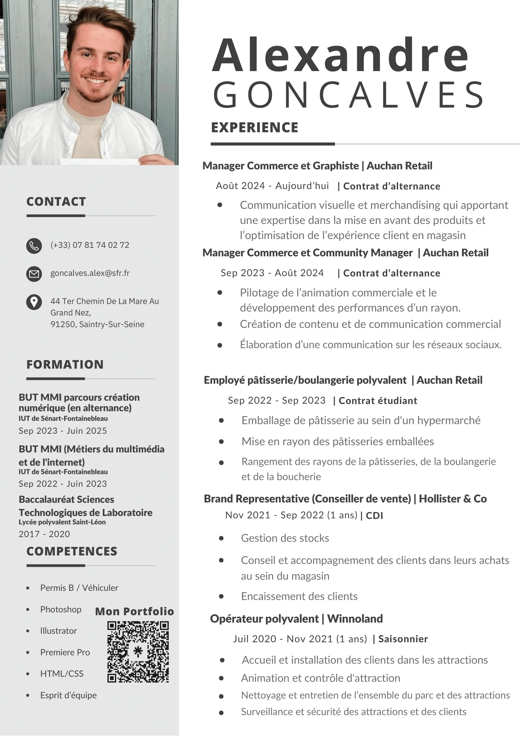 Mon CV